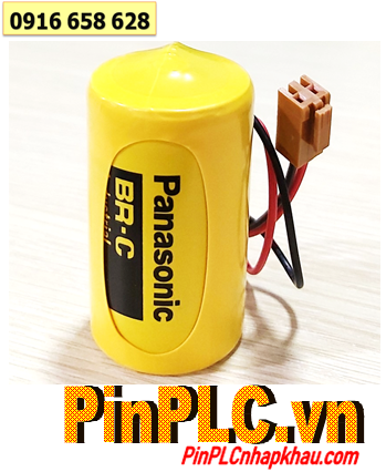 Panasonic BR-C (Dây zắc cắm); Pin nuôi nguồn Panasonic BR-C lithium 3v C 5000mAh _Xuất xứ Nhật